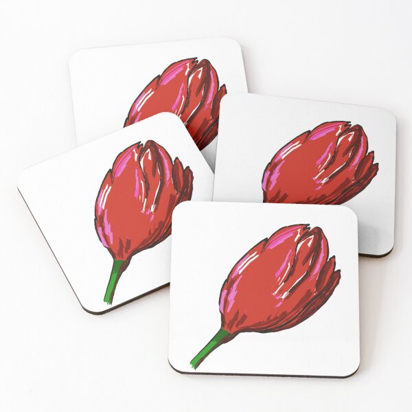 Item preview, Red tulip designed and sold by Joyride Art and Design UK.