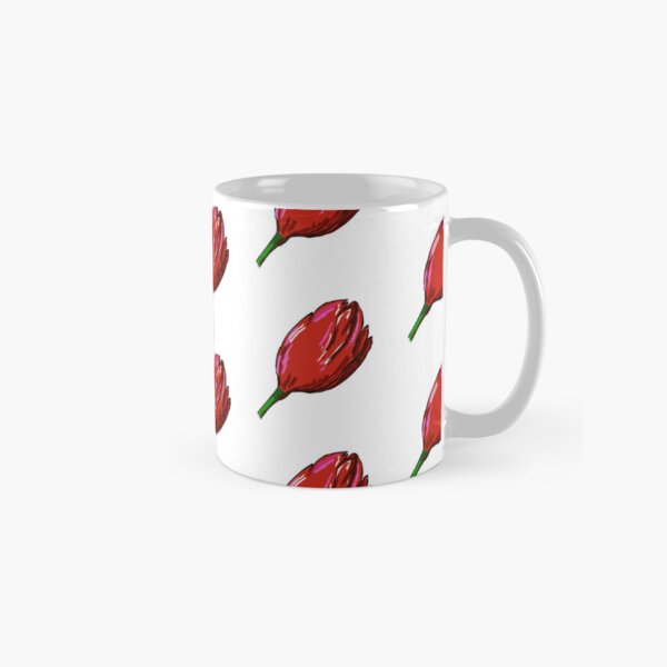 Aperçu de l'œuvre Tulipe rouge créée et vendue par Joyride Art and Design UK.