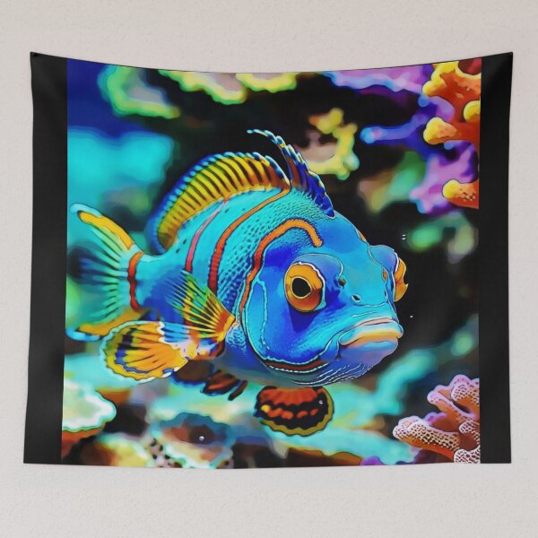 Item preview, Mandarin fish Synchiropus splendidus #3 designed and sold by Helios Be. Lavsh.