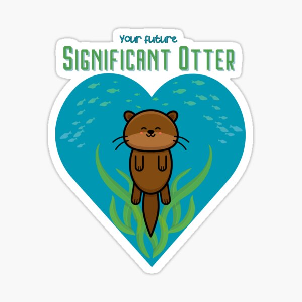 Artikel-Vorschau von Ihr zukünftiger bedeutender Otter - lustiges und süßes Designgeschenk, designt und verkauft von AtushaSpark.
