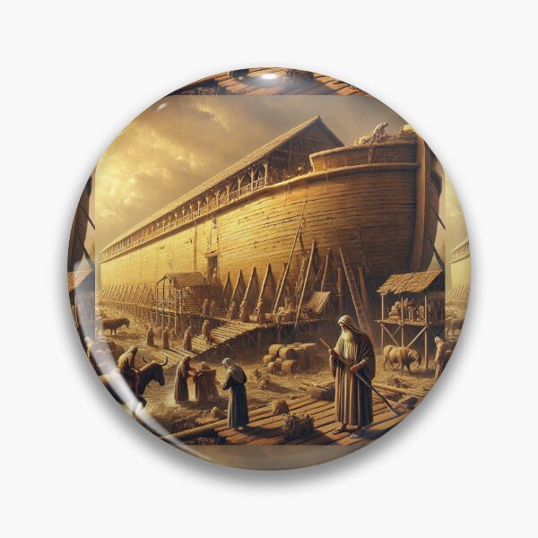 Item preview, "Thus Did Noah; According to All That God Commanded Him" – Noah's Obedience Verse: Genesis 6:22 (KJV) designed and sold by Meta2Physical.