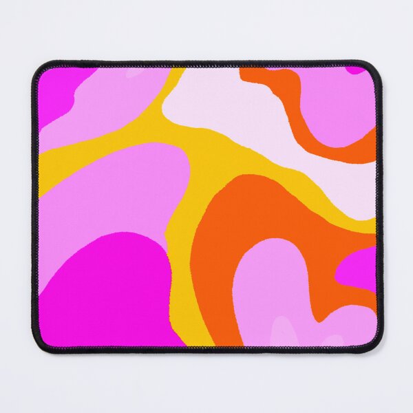 Artikelvorschau, orange gelb rosa wirbel entworfen und verkauft von DaisyLemon.