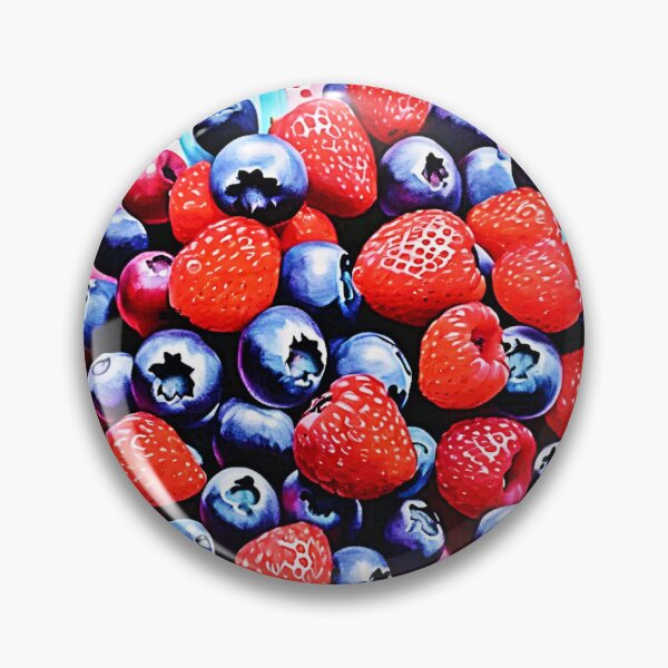 Item preview, Berry Blast: Fruity Fun designed and sold by Health And Fitness Posts e-Store.
