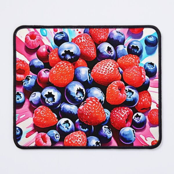 Item preview, Berry Blast: Fruity Fun designed and sold by Health And Fitness Posts e-Store.
