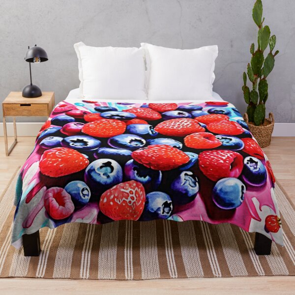 Item preview, Berry Blast: Fruity Fun designed and sold by Health And Fitness Posts e-Store.