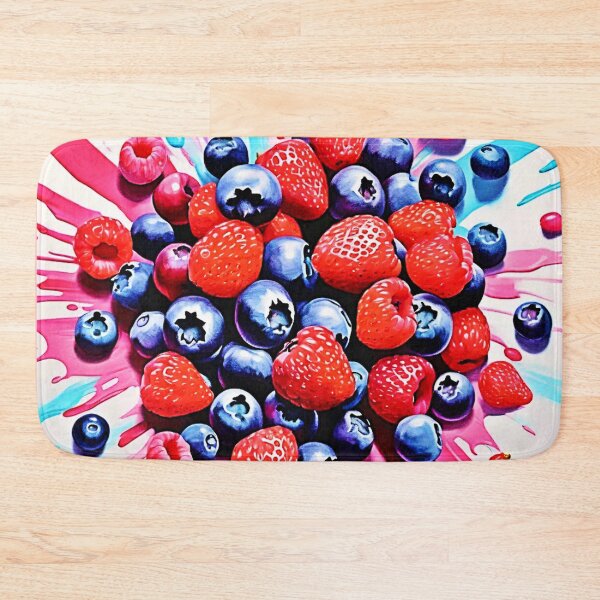 Item preview, Berry Blast: Fruity Fun designed and sold by Health And Fitness Posts e-Store.