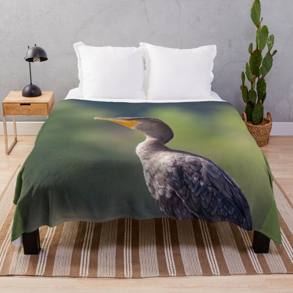 Item preview, Double-crested Cormorant Portrait designed and sold by CarolM.
