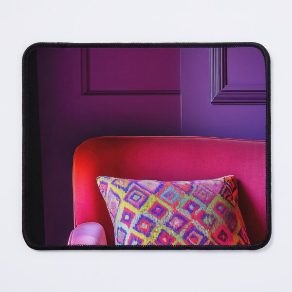 Item preview, Vibrant sofa with decorative pillow designed and sold by anytka.