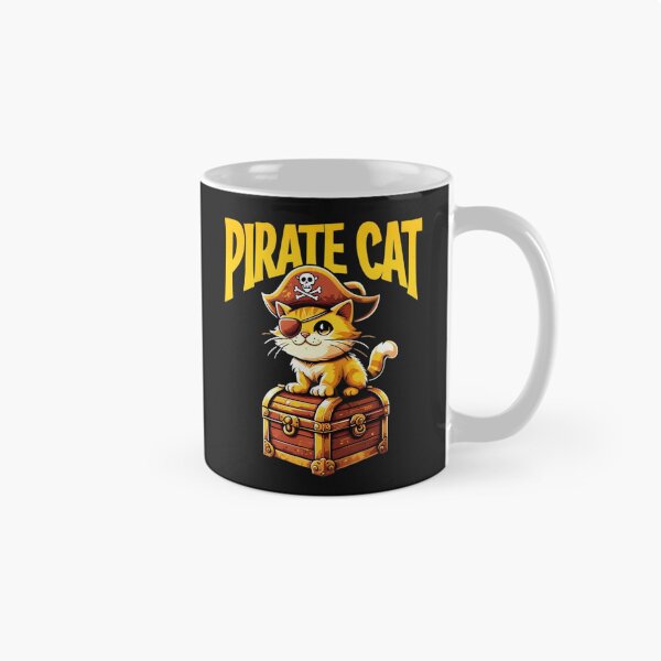 Artikelvorschau, Piratenkatze entworfen und verkauft von GogoGrove.