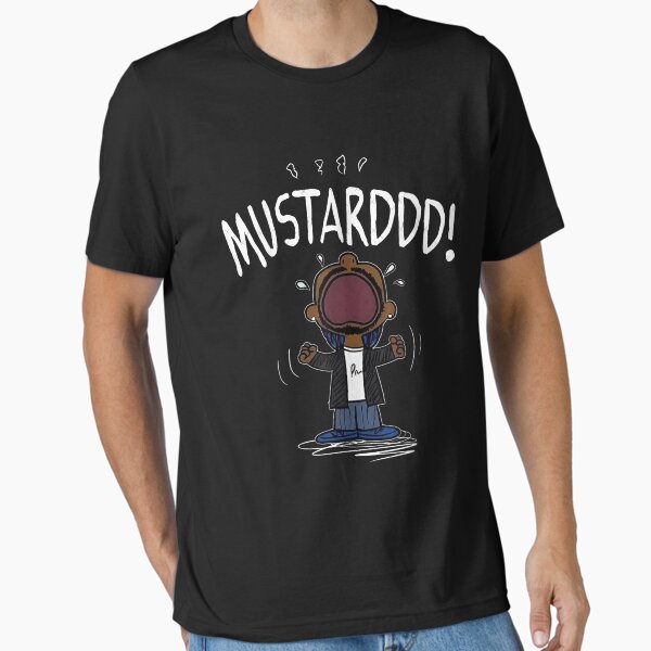 Aperçu de l'œuvre Mème vintage de Kendrick Lamar à la moutarde, Mème à la moutarde, Kendrick Lamar à la moutarde créée et vendue par MangaMannia.