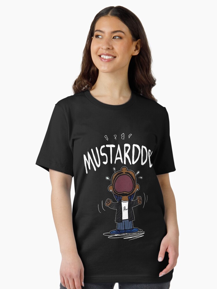 Aperçu 1 sur 7. T-shirt essentiel avec l'œuvre Mème vintage de Kendrick Lamar à la moutarde, Mème à la moutarde, Kendrick Lamar à la moutarde créée et vendue par Iruhanishida38.