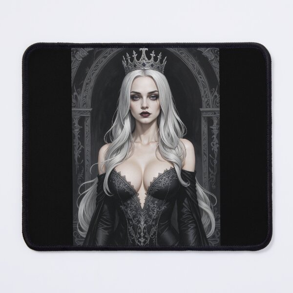 Item preview, Goth Queen Vampire silver hair designed and sold by Kimber Nova.