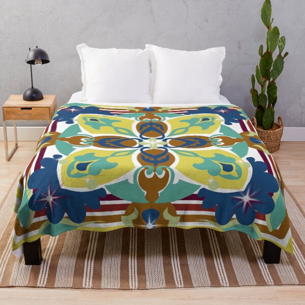 Item preview, Wonderful Blue and Green Cross Lucky Mandala Design designed and sold by JoseYeste.