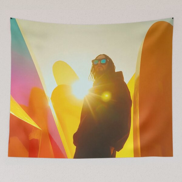 Item preview, Colorful sunset portrait designed and sold by anytka.