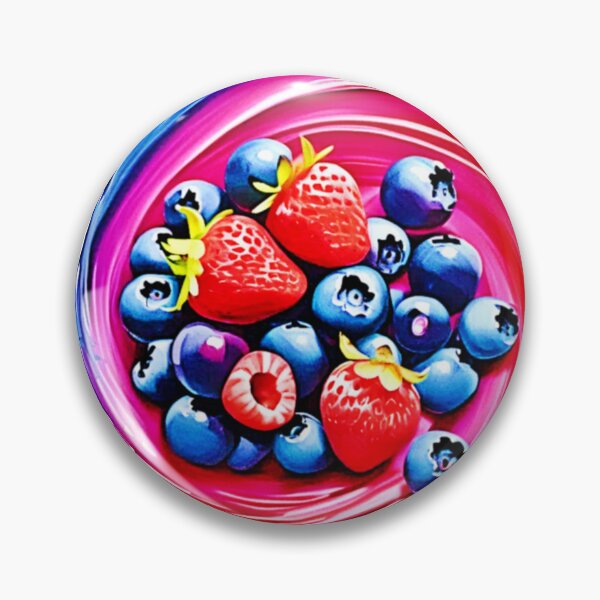 Item preview, Berry Splash: Color Burst designed and sold by Health And Fitness Posts e-Store.