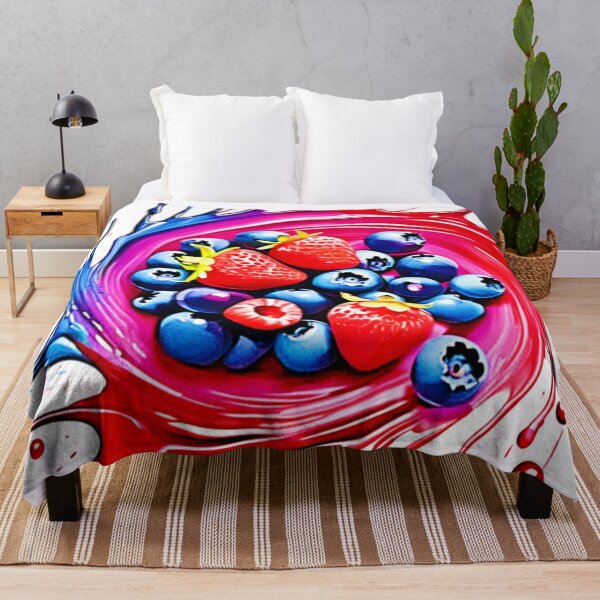 Item preview, Berry Splash: Color Burst designed and sold by Health And Fitness Posts e-Store.
