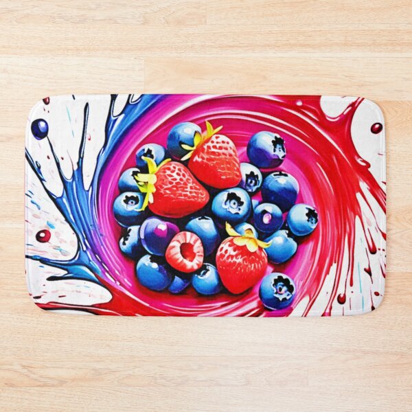 Item preview, Berry Splash: Color Burst designed and sold by Health And Fitness Posts e-Store.