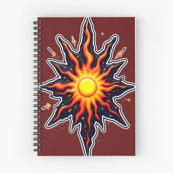 Item preview, Radiant Cosmic Sunburst Sticker designed and sold by Thread-Verse.