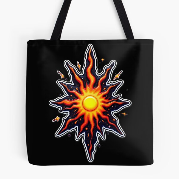 Item preview, Radiant Cosmic Sunburst Sticker designed and sold by Thread-Verse.