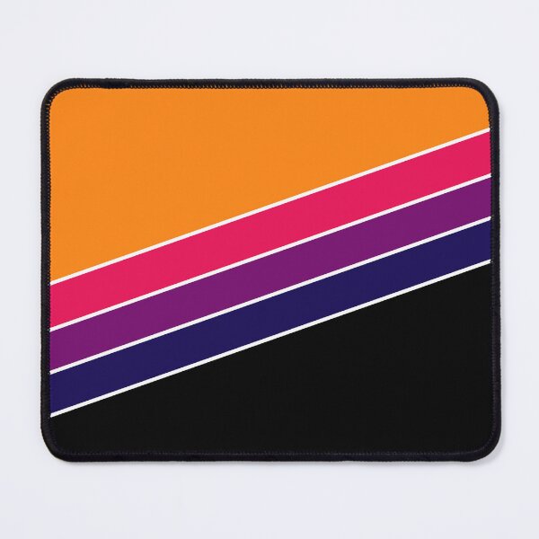 Item preview, Cool 70S Vintage Retro Sports Stripes in Neon Colors designed and sold by Deutschic.