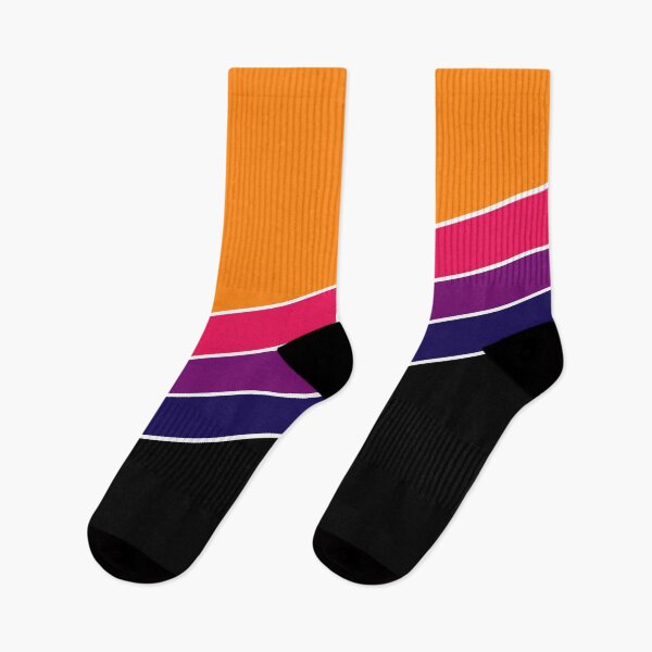 Item preview, Cool 70S Vintage Retro Sports Stripes in Neon Colors designed and sold by Deutschic.