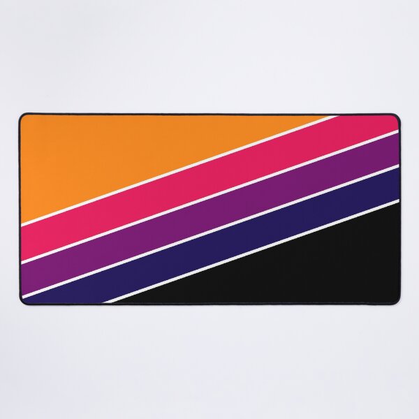 Item preview, Cool 70S Vintage Retro Sports Stripes in Neon Colors designed and sold by Deutschic.