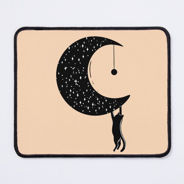 Item preview, Moonlit Whiskers - Peach Fuzz designed and sold by MaryAura.