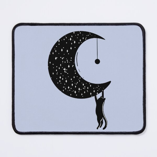 Item preview, Moonlit Whiskers - Periwinkle designed and sold by MaryAura.