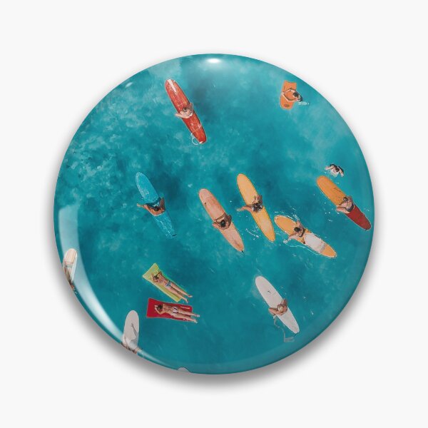 Item preview, Meet Me at Pipeline Coastal Newspaper Print designed and sold by Stickers by @molllyclare.