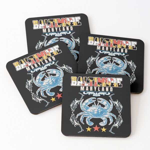 Item preview, BALTIMORE MARYLAND - VINTAGE BLUE CRAB designed and sold by justyna-s28.
