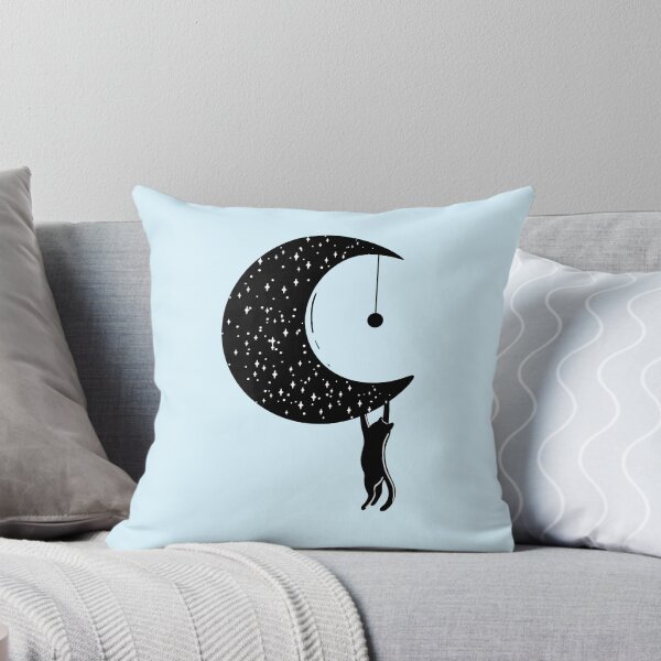 Item preview, Moonlit Whiskers - Icy Blue designed and sold by MaryAura.