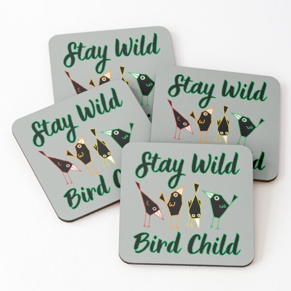Item preview, Stay Wild Bird Child designed and sold by alczar.
