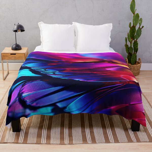 Item preview, Iridescent Feather-Like Patterns Close-Up designed and sold by anytka.