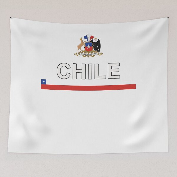 Item preview, Chile Flag and Emblem National Pride Sport Design designed and sold by merchhost.