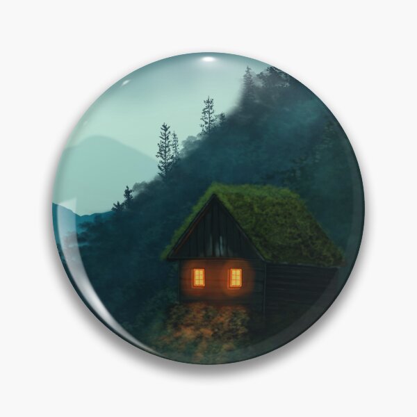 Item preview, Fantasy Mountain Cabin designed and sold by SarahbyDesign.
