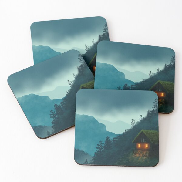 Item preview, Fantasy Mountain Cabin designed and sold by SarahbyDesign.