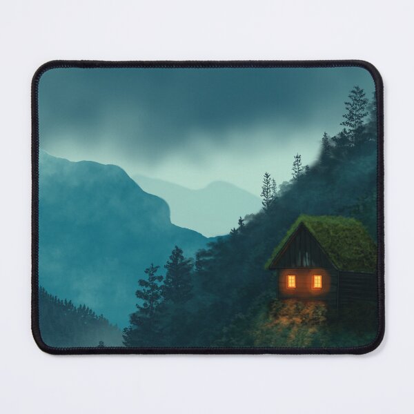 Item preview, Fantasy Mountain Cabin designed and sold by SarahbyDesign.