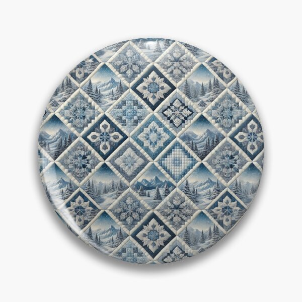 Item preview, Colorado Winter Wonderland: Seamless Quilted Masterpiece designed and sold by Meta2Physical.
