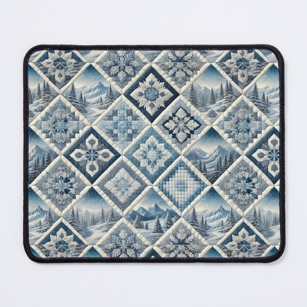 Item preview, Colorado Winter Wonderland: Seamless Quilted Masterpiece designed and sold by Meta2Physical.