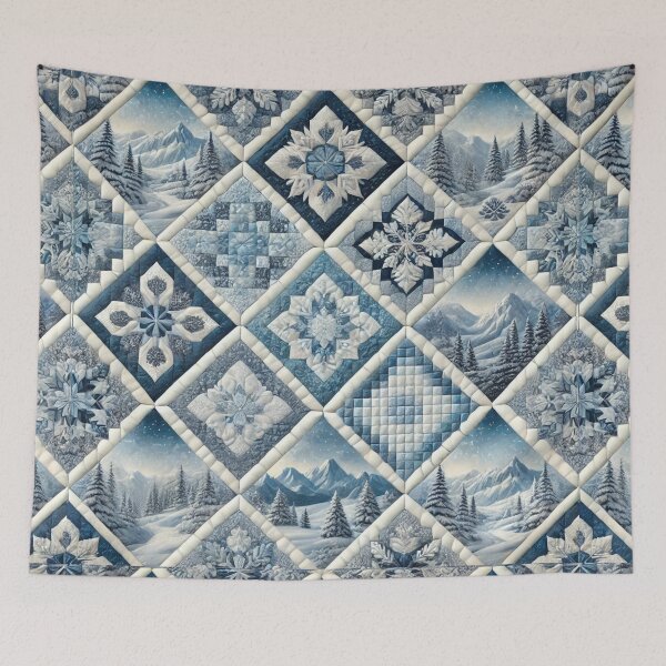 Item preview, Colorado Winter Wonderland: Seamless Quilted Masterpiece designed and sold by Meta2Physical.