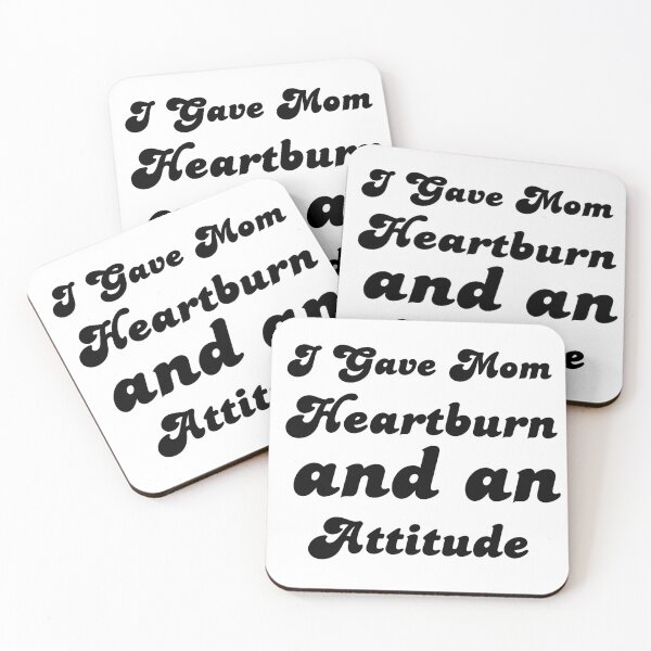Item preview, I Gave Mom Heartburn And an Attitude Shirt , Funny Kids Shirt,  Baby Shower Gifts, Funny Shirt for Kids designed and sold by VividVista.