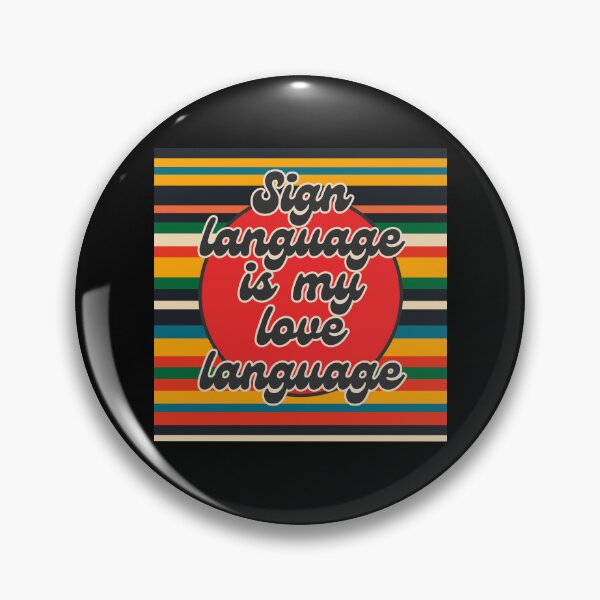 Item preview, Sign Language is my love language designed and sold by Oreo2020 Creations.