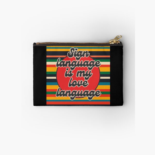 Item preview, Sign Language is my love language designed and sold by Oreo2020 Creations.