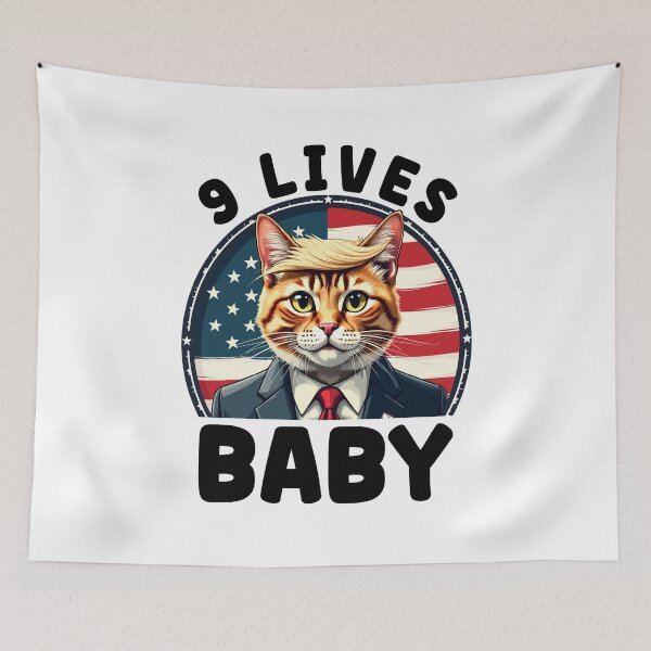 Item preview, Cat Trump President designed and sold by Aurorastudiopl.