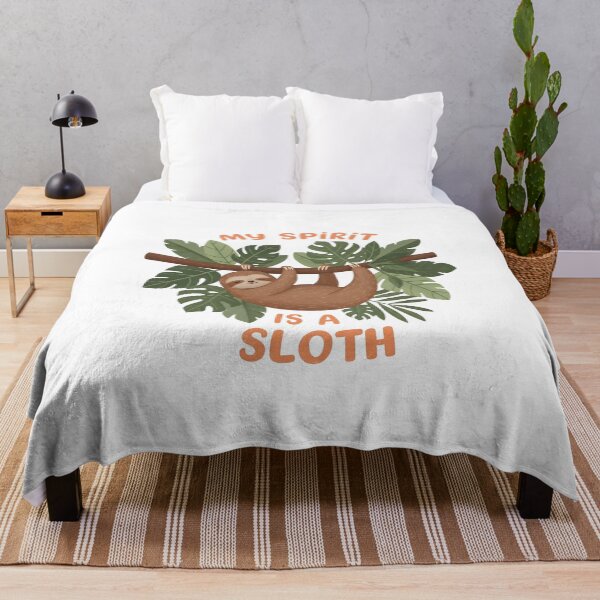 Item preview, Lazy Sloth Spirit Animal Artwork designed and sold by Hooodify.