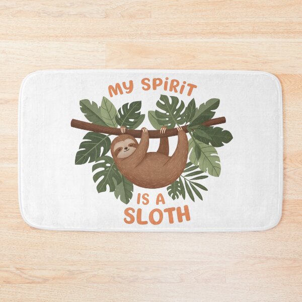 Item preview, Lazy Sloth Spirit Animal Artwork designed and sold by Hooodify.
