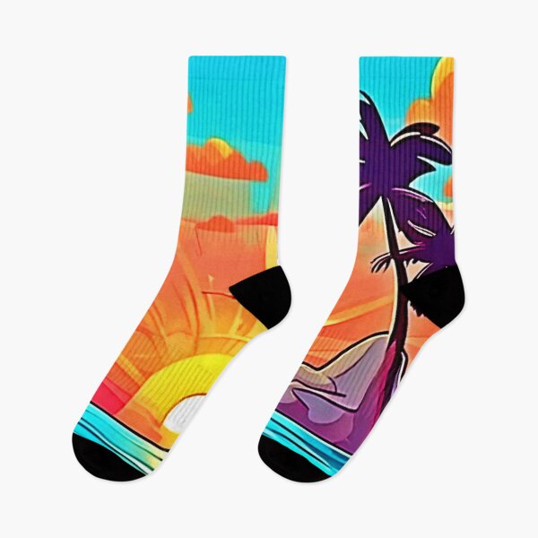 Item preview, Sunset Palms: Tropical View designed and sold by Health And Fitness Posts e-Store.