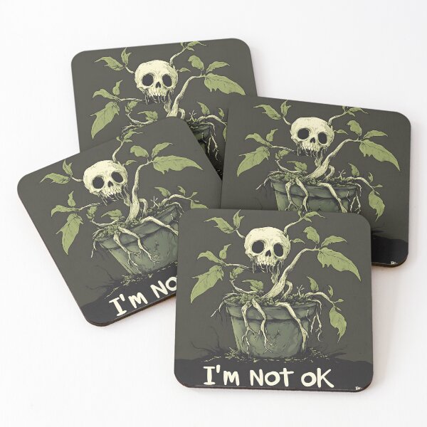Item preview, Dead Houseplant I’m Not OK designed and sold by Plantees666.