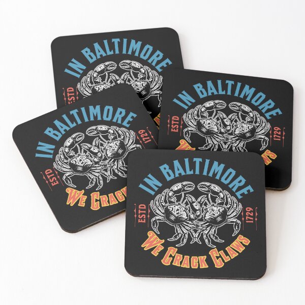 Item preview, IN BALTIMORE WE CRACK CLAWS designed and sold by justyna-s28.