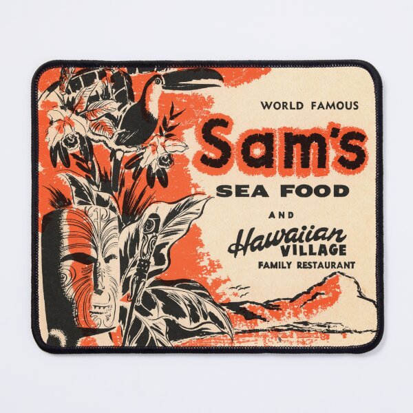 Item preview, Sam's Sea Food and Hawaiian Village Tiki Bar designed and sold by TheBerryFarmer.